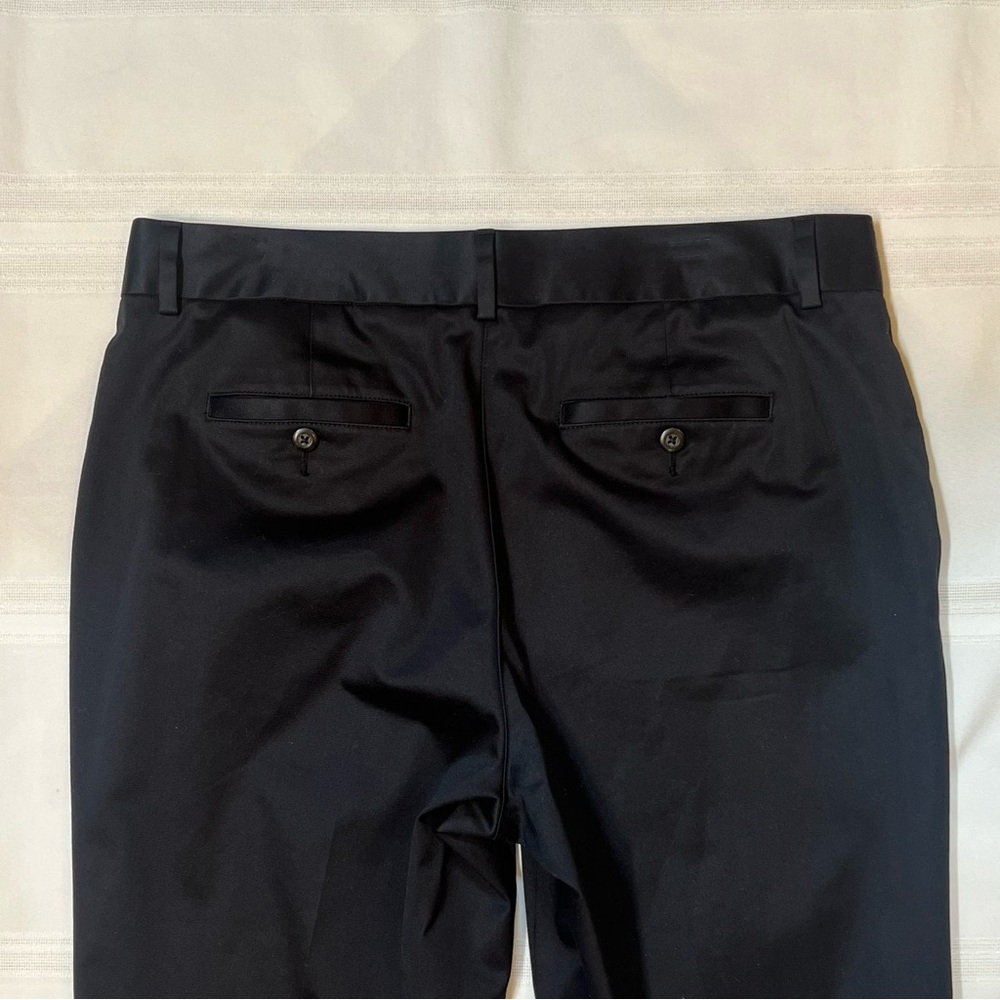 Orvis Navy Capris Wrinkle-Free‎ Cropped Chinos Sz 14 EUC - Picture 6 of 15